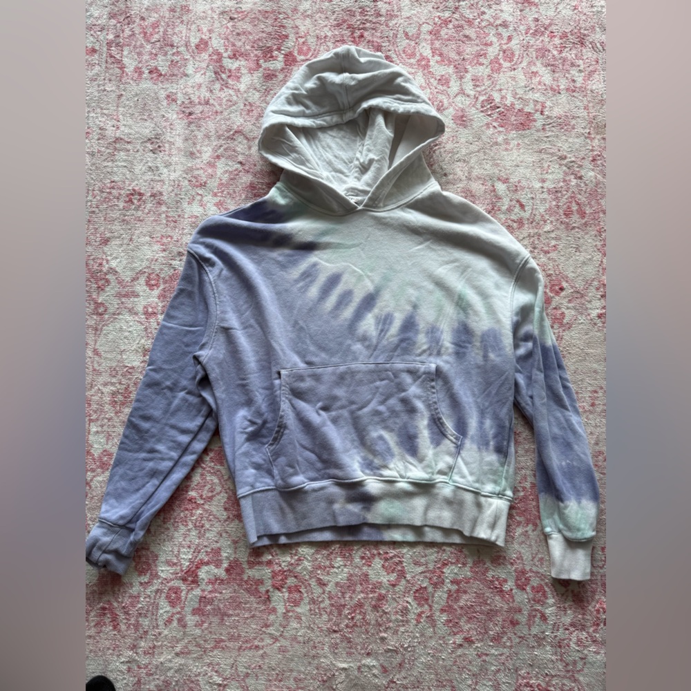 Wildfox Pastel Tie-Dye Sweatshirt in Lavender & Mint